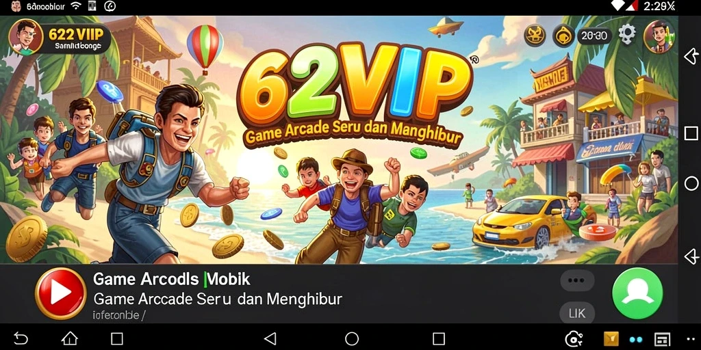Screenshot gameplay 62VIP yang menarik dan penuh aksi.