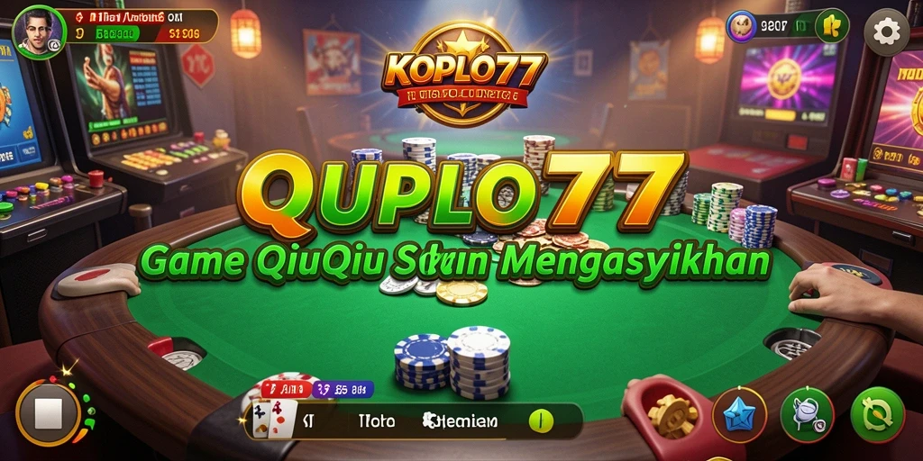 Tampilan gameplay QiuQiu di KOPLO77 yang mengasyikkan.