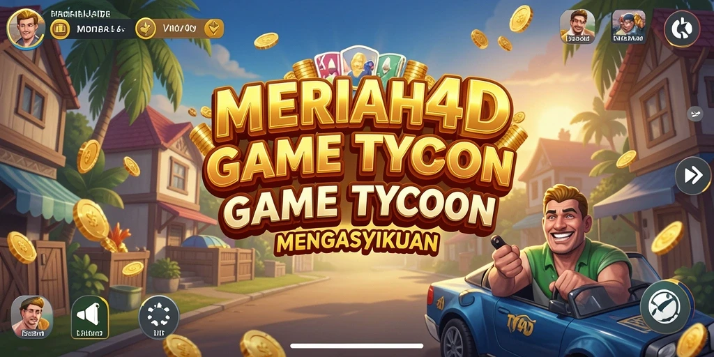Gameplay Tycoon yang seru dan menantang di MERIAH4D.