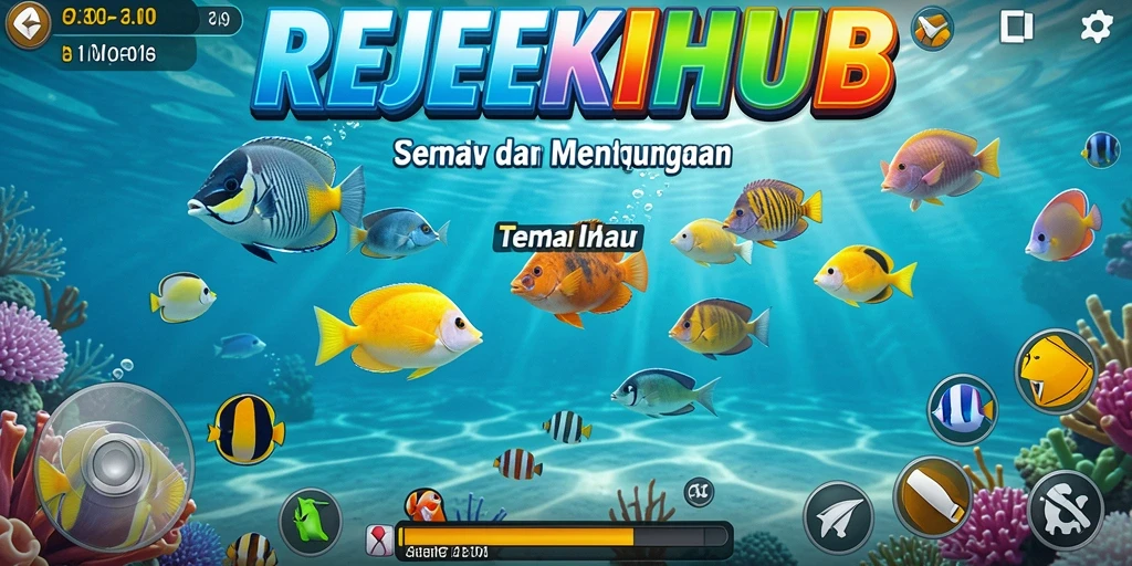 Screenshot gameplay Tembak Ikan yang seru dari REJEKIHUB.